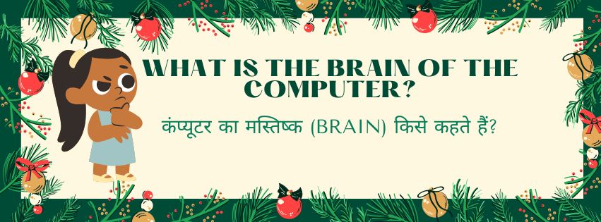 What is the brain of the computer?