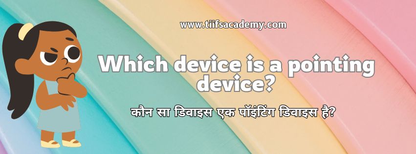 Which device is a pointing device?